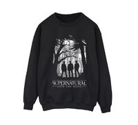 Supernatural Women's Poster Art Sweatshirt in Black | Size: Small Supernatural Black S
