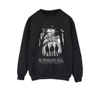 Supernatural Women's Poster Art Sweatshirt in Black | Size: XL Supernatural Black XL