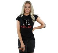 Supernatural Women's Sam & Dean Silhouette Cotton T-Shirt in Black | Size: 2XL Supernatural Black 2XL