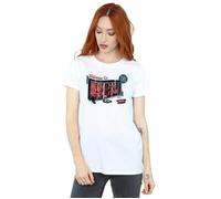 Supernatural Women's Welcome To Hell Cotton Boyfriend T-Shirt in White | Size: 2XL Supernatural White 2XL