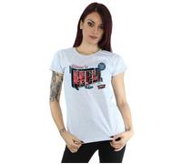 Supernatural Women's Welcome To Hell Cotton T-Shirt in Grey | Size: Small Supernatural Grey S