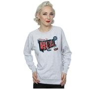 Supernatural Women's Welcome To Hell Sweatshirt in Grey | Size: Small Supernatural Grey S