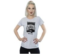 Supernatural Women's Winchester Bros Cotton T-Shirt in Grey | Size: Medium Supernatural Grey M