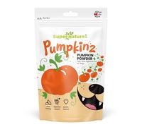 Supernature Pumpkinz Dried Pumpkin Powder 200g | Tasty Natural Pumpkin Puree for Dogs, Canned Pumpkin Alternative, High Fibre, Digestive Health, Licking Mats, Veterinary Approved, Made in the UK