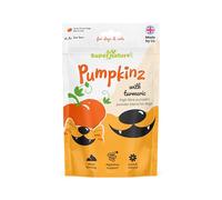 Supernature Pumpkinz Dried Pumpkin Powder with Turmeric for Dogs & Cats 100g | Natural Digestive Supplement, Stool Firming, High Fibre Dog Food Topper, Alternative to Canned Pumpkin