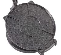 Supernic Tortilla Press 8 Inch Cast Aluminum Tortilla Maker Manual Flour Tortilla Press for Flour Tortilla Pie Crusts Fondant Nuts Home Kitchen Foldable Press Tool Black