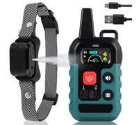 SUPERNIGHT Citronella Anti-Bark Spray Collar with Remote No Shock Safe Humane Stop Barking Device 4 Training Modes (Vibration/Sound/Spray/Reinforcement Spray) 1000FT Control Range for S/M/L Dog