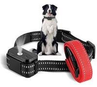 SUPERNIGHT Dog Training Collar, Anti Bark Spray Collar Citronella Collars Dog Bark Barking Device with 2 Free Adjustable Belt for 15~120lbs Dogs, No Shock SAFE HUMANE(Excludes Citronella Spray Refill)