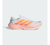 adidas Men's Supernova Glide Running Shoes, FTWR White/Lucid Orange/Lucid red, 13.5 UK