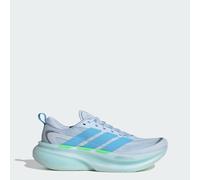 adidas Women's Supernova Glide Running Shoes, Crystal Sky/Blue Burst/Lime Burst, 8.5 UK