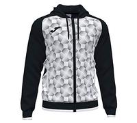 Supernova ii hooded jacket black white