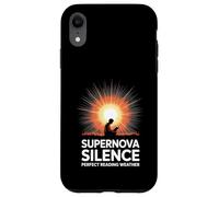 Supernova Silence Perfect Reading Weather Astronomy Bookworm Case for iPhone XR
