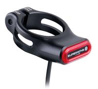 Supernova TL3 Mini Seatpost Tail Light 6V E-Bike, Black, Ø 27.2mm