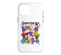 Supernurse Super Hero Comic Style RN Nursing Nurse Case for iPhone 16 Pro Max