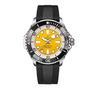 Superocean Automatic Code Yellow UK Edition 46mm Mens Watch Yellow Rubber