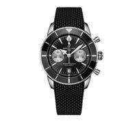 Superocean Heritage B01 42mm UK Limited Edition Mens Watch Black Rubber