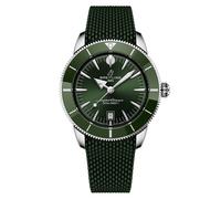 Superocean Heritage B31 Automatic 44mm Mens Watch Green Rubber