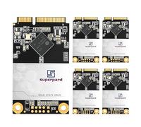Superpard mSATA SSD 64GB 5PACK Internal Solid State Drive SATA 3 Internal SSD Compatible with Old Generation Laptops and Desktops