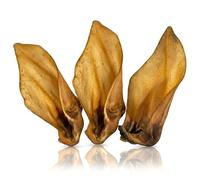 Superpet Buffalo Ears for Dogs, Natural Dog Treats, Long-Lasting 3pk
