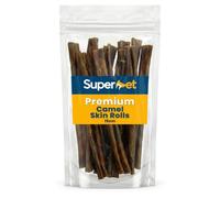 Superpet Camel Skin Natural Dog Treats, High-Protein, Roll 15cm - 10 Pack
