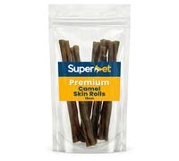 Superpet Camel Skin Natural Dog Treats, High-Protein, Roll 15cm - 5 Pack