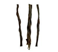 Superpet Camel Skin Natural Dog Treats, Long Lasting Dog Chews for Small, Medium and Large Dogs, High Protein Low Fat Alternative to Bones, Camel Skin Braided (30cm) 10 Pk