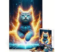 Superpet Cat Jigsaw Puzzles 1000 Pieces for Teenagers Strong Logic Toy Home Activity Clear Edge Cherished Gift (50x75cm)
