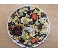 Superpet Fruity Parrot Food 10kg, Bird Seed with Mixed Fruit, Sunflower Seeds and Sunflower Hearts Bird Food, Parrot Treats