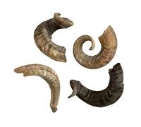 Superpet Lamb Horn Natural Dog Treats, Long Lasting Dog Chews for Small, Medium and Large Dogs, Dental Chew Bones, Single Ingredient Horn Treat, 3 Pk