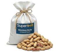 Superpet Monkey Nuts Peanuts for Wild Birds, Squirrel Food, Shell-On 10kg