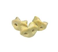 Superpet Pork Natural Dog Chews, Novel Protein, Puffed Pig Snouts - 3 Pack