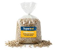 Superpet Premium Sunflower Hearts Bird Food, Dehusked Wild Bird Seeds 4kg