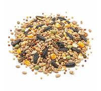 Superpet Premium Wild Bird Seed Mix with Black Sunflower Seeds and Safflower, Natural Bird Food for Bird Feeders, High-Energy Bird Feed for Small Garden Birds, 20kg
