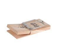 Superpetstoreuk247 10Cm X 5Cm Little Nipper Mice Rodent Control Traditional Wooden Mouse Traps