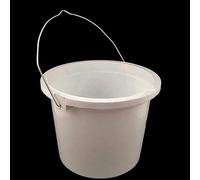 Superpetstoreuk247 2 X White Plastic Paint Kettle 2.5L With Metal Handle, Durable Plastic