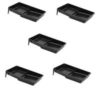 Superpetstoreuk247 4 Inch Professional Plastic Roller Tray Decorators Painting Paint Tray Pack Of 5
