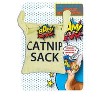 Superpetstoreuk247 Bam Cat Catnip Filled Sack Soft Plush Interactive Cat Toy