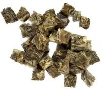 Superpetstoreuk247 Dried Fish Cubes 100% Cod Skin Dog Treats & Chews High Protein & Omega 3, 200Grm