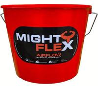 Superpetstoreuk247 Mightyflex Mini Calf Bucket 2.5 Litre Heavy Duty Durable Reusable Gripper Handle For Livestock Feeding Garden Mixing Cleaning Red