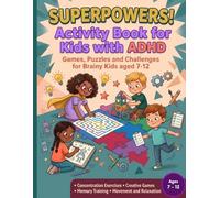 SUPERPOWERS! Activiti Book For Kids With ADHD: ADHD Word Search For Kids | ADHD Focus Words | ADHD Workbook