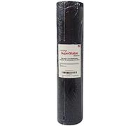 Superpunch 1.5 oz Black Tear Away Stabilizer For Embroidery - 15 inch x 25 Yard Roll, SuperStable Tear Away Machine Embroidery Stabilizer Backing, Polyester & Cellulose - Made in the USA