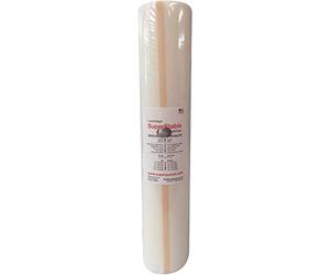 Superpunch H2O Eau Gone White Stabilizer FSL 19.25 inch x 25 Yard Roll. SuperStable Embroidery Stabilizer 19.25 inch x 25 Yard Roll.