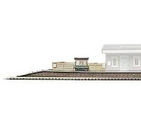 Superquick Island Platform - 1/72 OO/HO - Card Model Kit