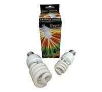SuperReptile Reptile UV Spiral Bulb for Vivarium Snake UVB 2.0/5.0/10.0 E27 13w Or 26w (13w 2.0UV)