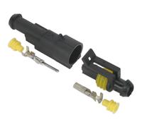 Superseal 1-Way Male & Female Connector - Housing Terminals & Seals - Waterproof