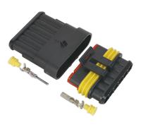 Superseal 6-Way Male & Female Connector - Housing Terminals & Seals - Waterproof