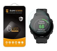 Supershieldz (3 Pack Designed for Garmin Forerunner 955/955 Solar Tempered Glass Screen Protector, Anti Scratch, Bubble Free