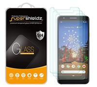 Supershieldz (3 Pack) Designed for Google (Pixel 3a XL) Tempered Glass Screen Protector, 0.33mm, Anti Scratch, Bubble Free