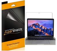 Supershieldz (3 Pack) Designed for MacBook Pro 15 inch (2019 2018 2017 2016 Released) Model A1707 A1990 Screen Protector, 0.23mm High Definition Clear Shield (PET)