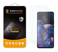 Supershieldz (3 Pack Designed for Motorola Edge (2022) Tempered Glass Screen Protector, Anti Scratch, Bubble Free